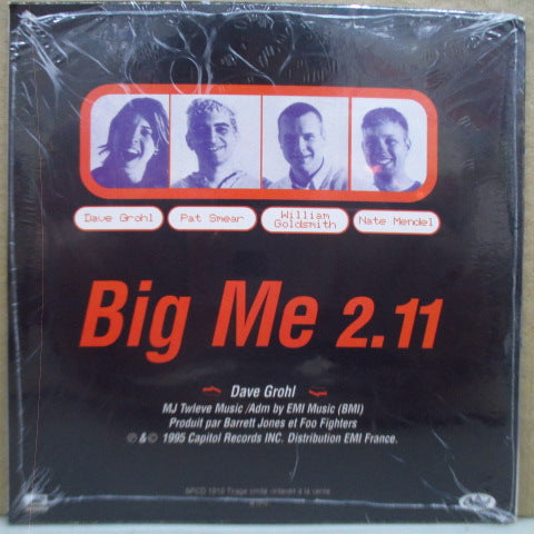 FOO FIGHTERS - Big Me (France Promo. CD)