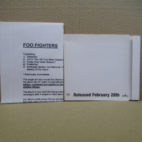 FOO FIGHTERS-Generator (UK Promo.CD-R)