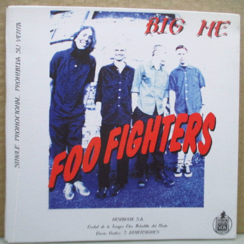 FOO FIGHTERS (フー・ファイターズ) - Big Me (Spain プロモ CD-Single)