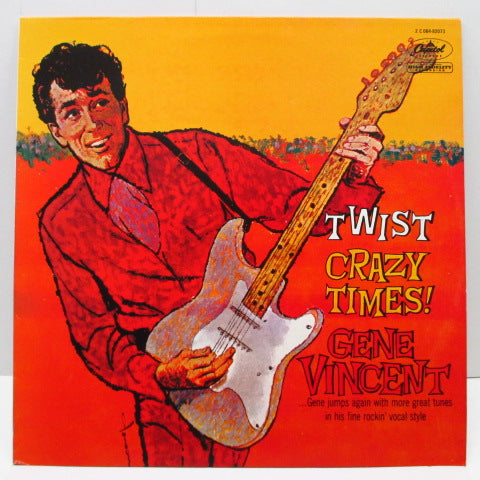 GENE VINCENT - Crazy Times! (France 80's Re Black Lbl.Stereo LP)