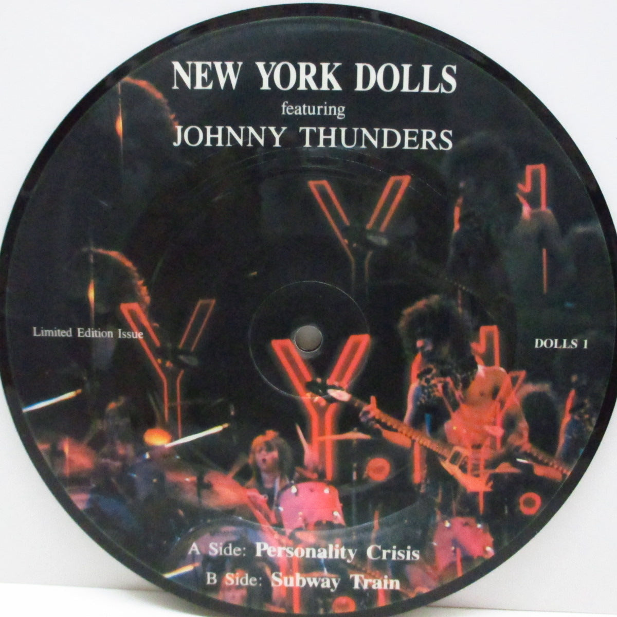 NEW YORK DOLLS feat.Johnny Thunders (ニュー・ヨーク・ドールズ)  - Personality Crisis (Dutch Ltd.Picture 7")