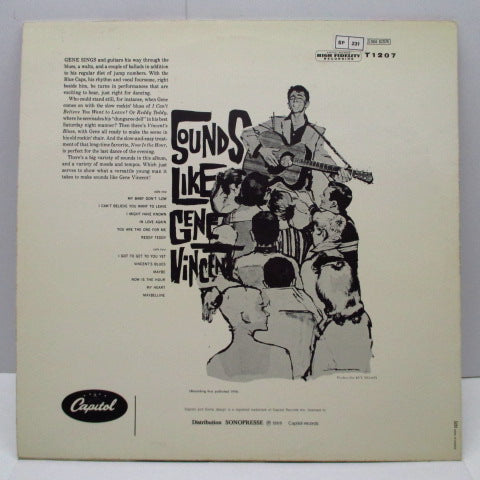 GENE VINCENT (ジーン・ヴィンセント)  - Sounds Like (France '75 Re Mono LP)