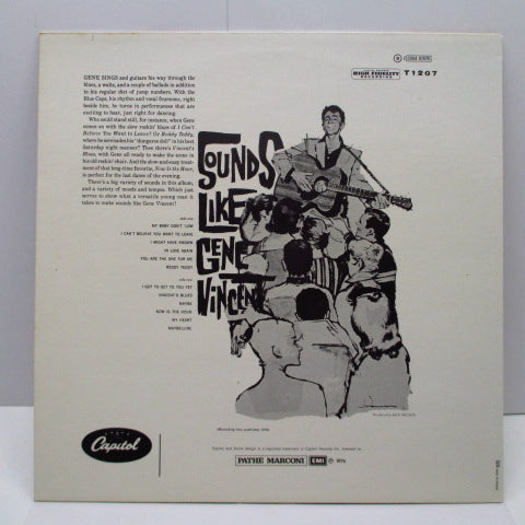 GENE VINCENT (ジーン・ヴィンセント) - Sounds Like (France '76 Re Mono LP)