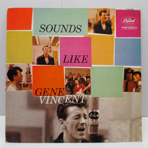 GENE VINCENT - Sounds Like (France 80's Re Maroon Lbl.Mono LP)