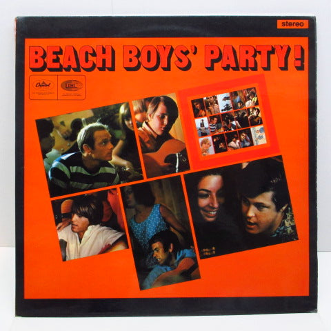 BEACH BOYS - Beach Boys' Party ! (UK 60's 2nd Press STEREO/CFS)