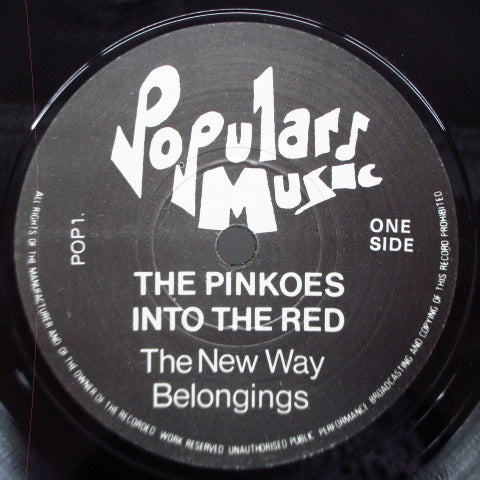 PINKOES - Into The Red (UK Orig.7")