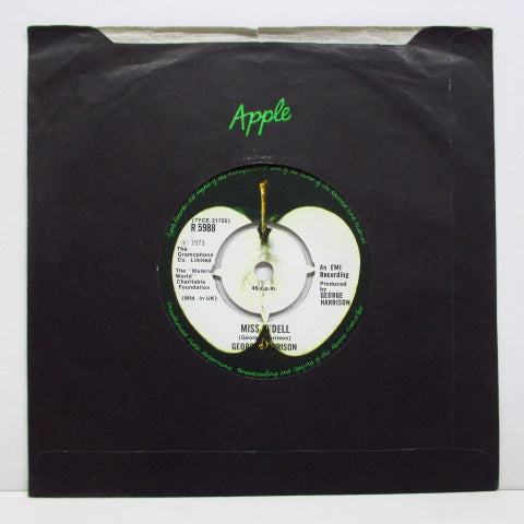 GEORGE HARRISON (ジョージ・ハリスン)  - Give Me Love (UK Pye Contract Press Dark Green)
