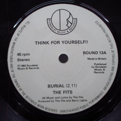 FITS, THE - Think For Yourself (UK Orig.7")