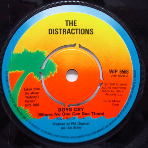 DISTRACTIONS, THE - Boys Cry (UK Orig.7")