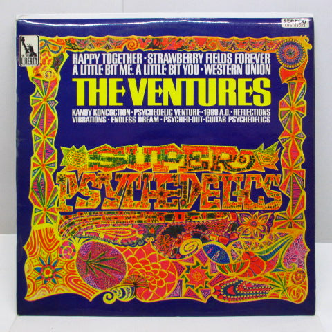 VENTURES - Super Psychedelics (UK:'68 Reissue STEREO)