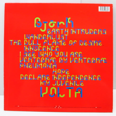 BJORK - Volta (UK Ltd.2 x Color Vinyl LP)