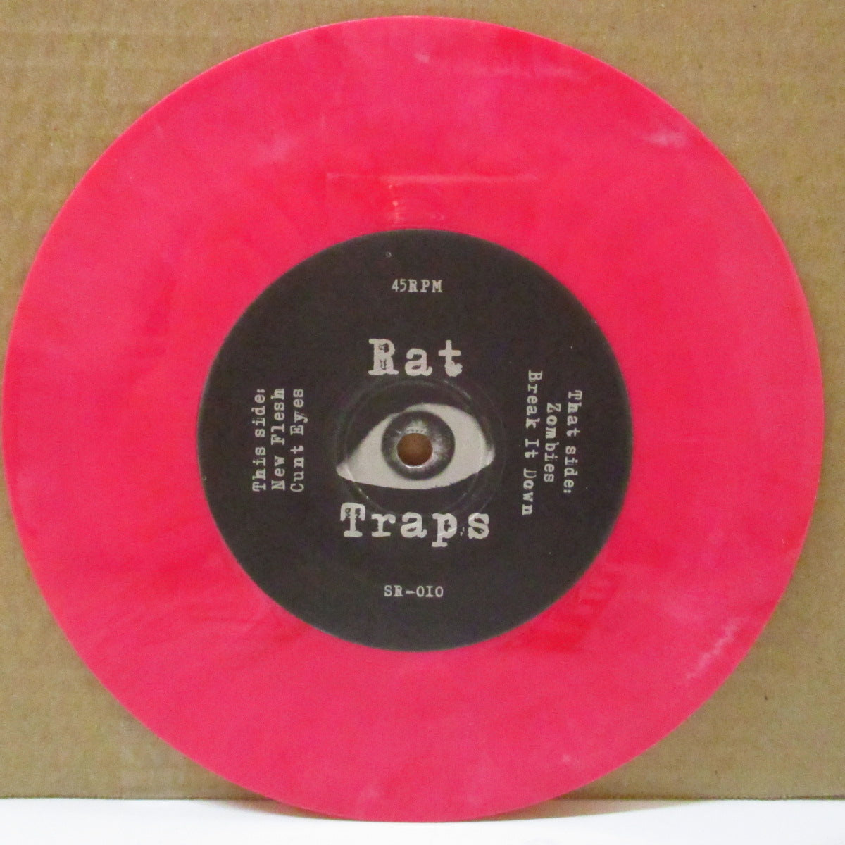 RAT TRAPS (ラット・トラップス)  - New Flesh (US Ltd.Pink Vinyl 7")