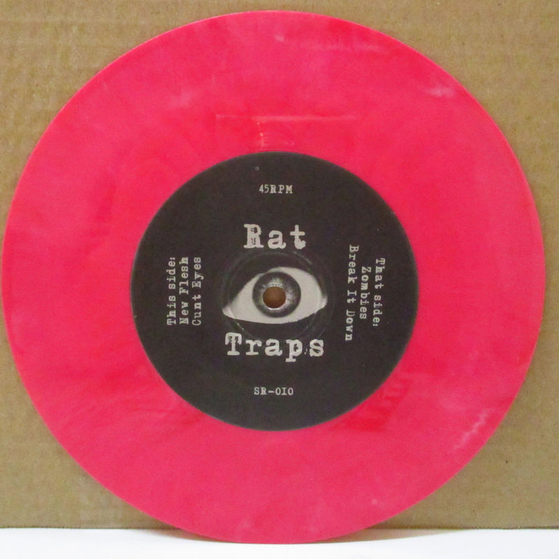 RAT TRAPS (ラット・トラップス)  - New Flesh (US Ltd.Pink Vinyl 7")