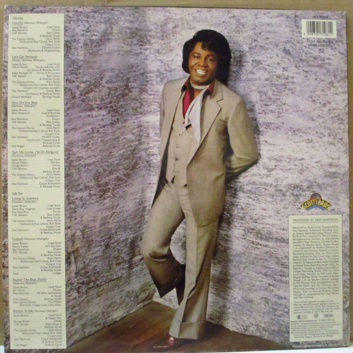 JAMES BROWN (ジェイムス・ブラウン)  - Gravity (UK Orig.Stereo LP)