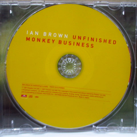 IAN BROWN-Unfinished Monkey Business (Japan Orig.CD)