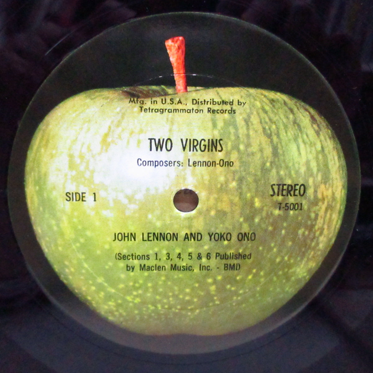 JOHN LENNON / YOKO ONO (ジョン・レノン / オノ・ヨーコ) - Two Virgins (US Orig.LP+Outer  CVR) 美品１