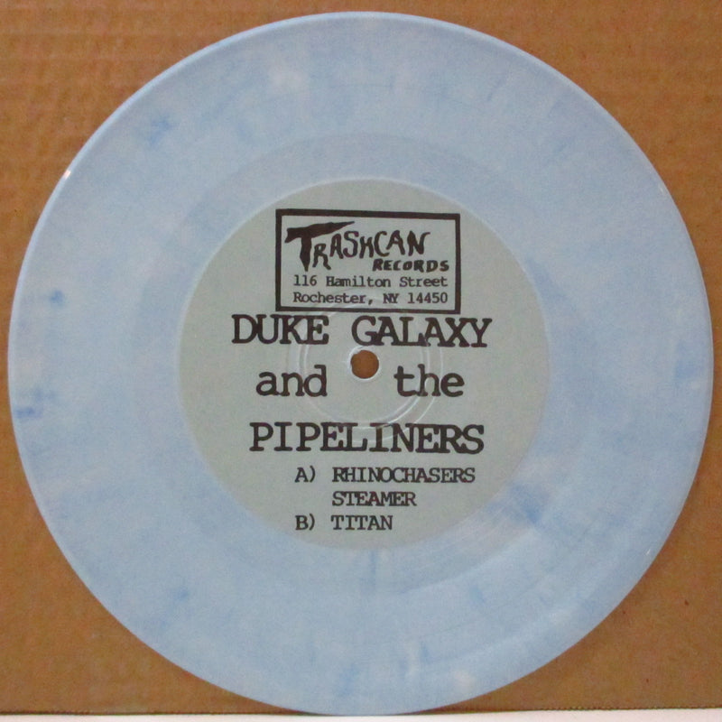 DUKE GALAXY AND THE PIPELINERS - Rhinochaser (US Orig.Blue Marbel Vinyl 7")