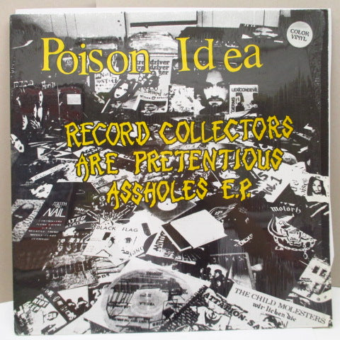 POISON IDEA - Record Collectors Are Pretentious Asshole (US Ltd.Green Vinyl LP)