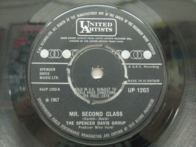 SPENCER DAVIS GROUP - Mr. Second Class / Sanity Inspector