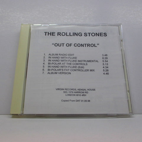 ROLLING STONES - Out Of Control (UK 7 Version Acetate CD-R)