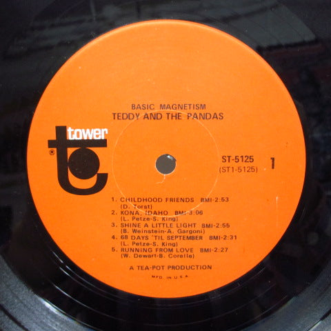 TEDDY & THE PANDAS - Basic Magnetism (US Orig.Stereo LP)