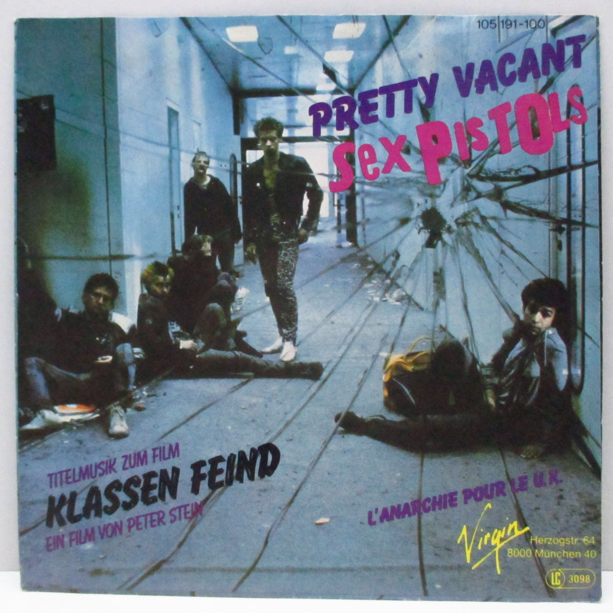 SEX PISTOLS (セックス・ピストルズ)  - Pretty Vacant (EU '83 再発 7"+光沢ソフト紙ジャケ)