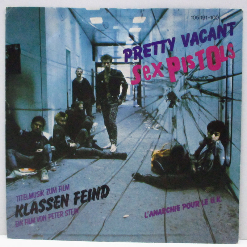 SEX PISTOLS (セックス・ピストルズ)  - Pretty Vacant (EU '83 再発 7"+光沢ソフト紙ジャケ)