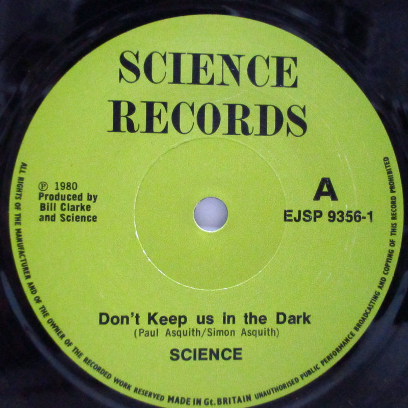 SCIENCE - What A Day (UK Orig.7")