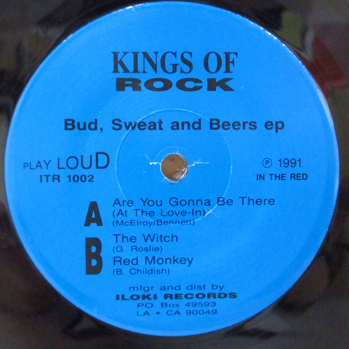 KINGS OF ROCK (キングス・オブ・ロック)  - Bud, Sweat And Beers E.P. (US Orig.7")