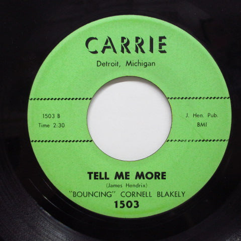 BOUNCING CORNELL BLAKELY - Tell Me More (Shadow Logo Light Green Lbl.)