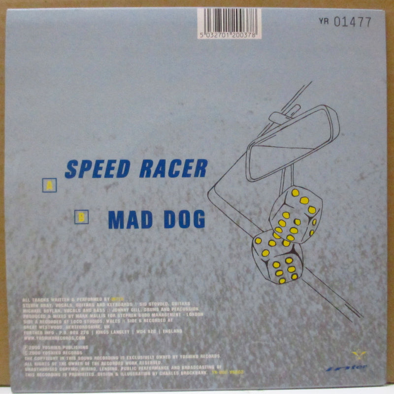 INTER (インター)  - Speed Racer (UK Orig.Yellow Vinyl 7")