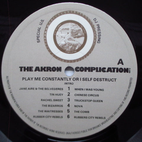 V.A. - The Akron Compilation (UK Orig.LP+Press Kit)