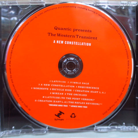 QUANTIC PRESENTS THE WESTERN TRANSIENT - A New Constellation (Japan Orig.CD)
