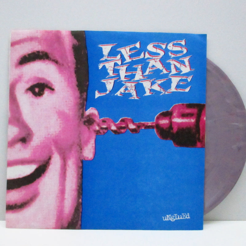 LESS THAN JAKE (レス・ザン・ジェイク)  - Unglued (US '95年500枚限定再発マーブルヴァイナル 7" )