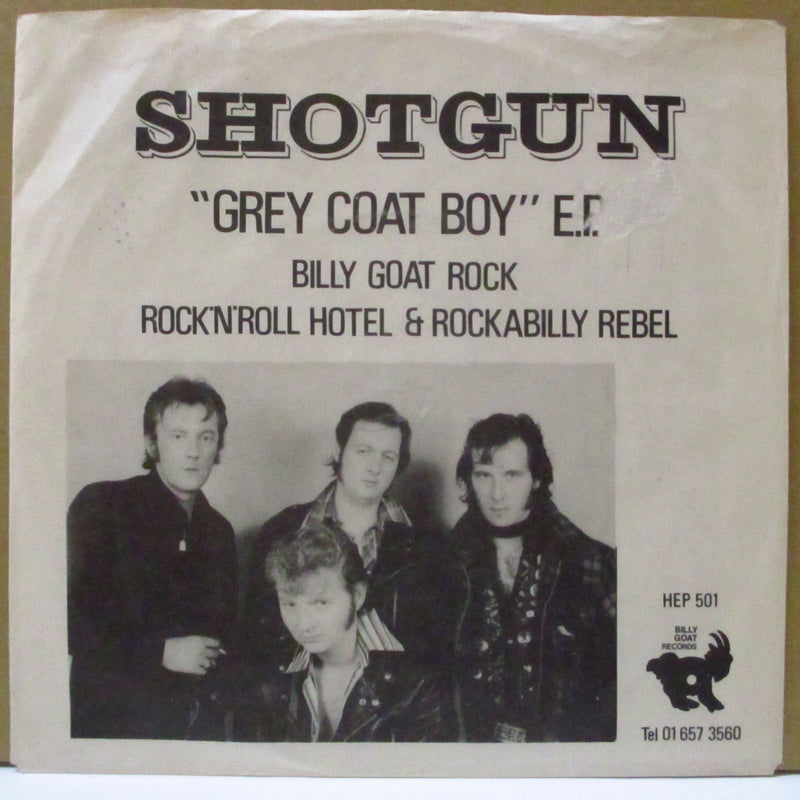 SHOTGUN (ショットガン)  - Grey Coat Boy +3 (UK オリジナル 7")