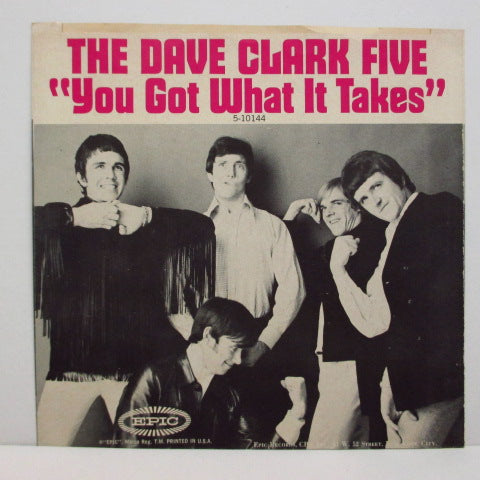 DAVE CLARK FIVE - You Got What It Takes (US Orig.+PS)
