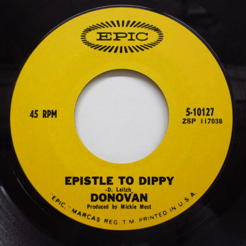 DONOVAN - Epistle To Dippy (US Orig.7"+PS)