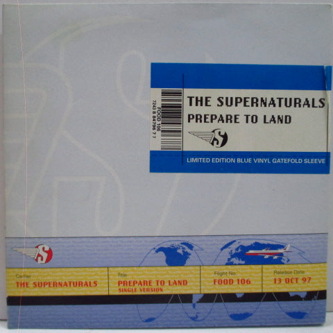 SUPERNATURALS, THE (ザ・スーパーナチュナルズ)  - Prepare To Land (UK Orig.7")