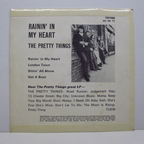 PRETTY THINGS - Rainin' In My Heart (UK Orig.EP/CFS)