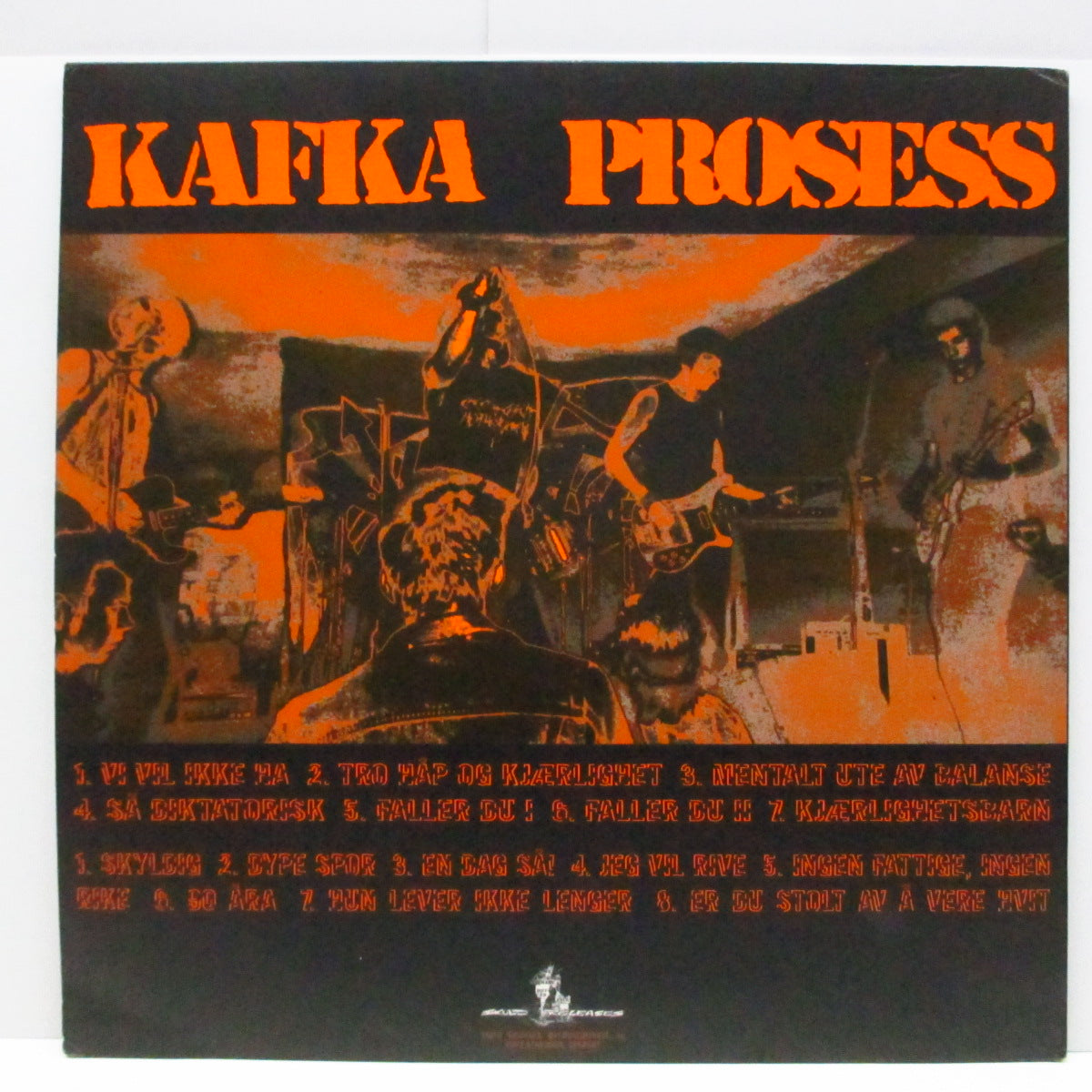 KAFKA PROSESS (カフカ・プロセス)  - Ingen Fattige, Ingen Rike (German Orig.LP+Insert)