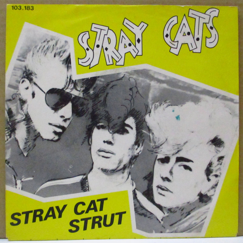 STRAY CATS (ストレイ・キャッツ)  - Stray Cat Strut (Dutch 限定レッドヴァイナル 7")
