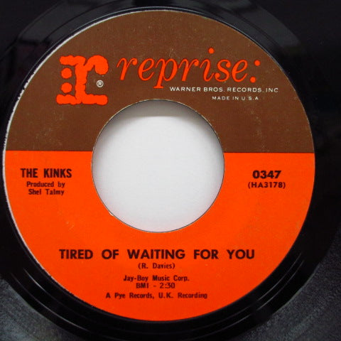 KINKS - Tired Of Waiting For You (US Orig.7")