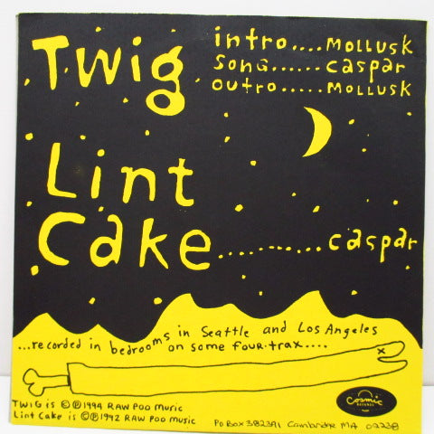 CASPAR AND MOLLUSK - Twig (US Ltd.Yellow Vinyl 7")