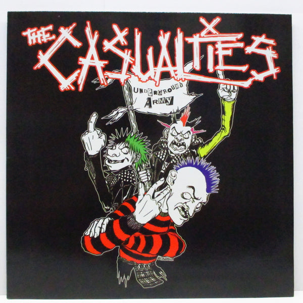 CASUALTIES, THE (カジュアルティーズ)  - Underground Army (US '02再発 LP+インナー/PC 02 LP)