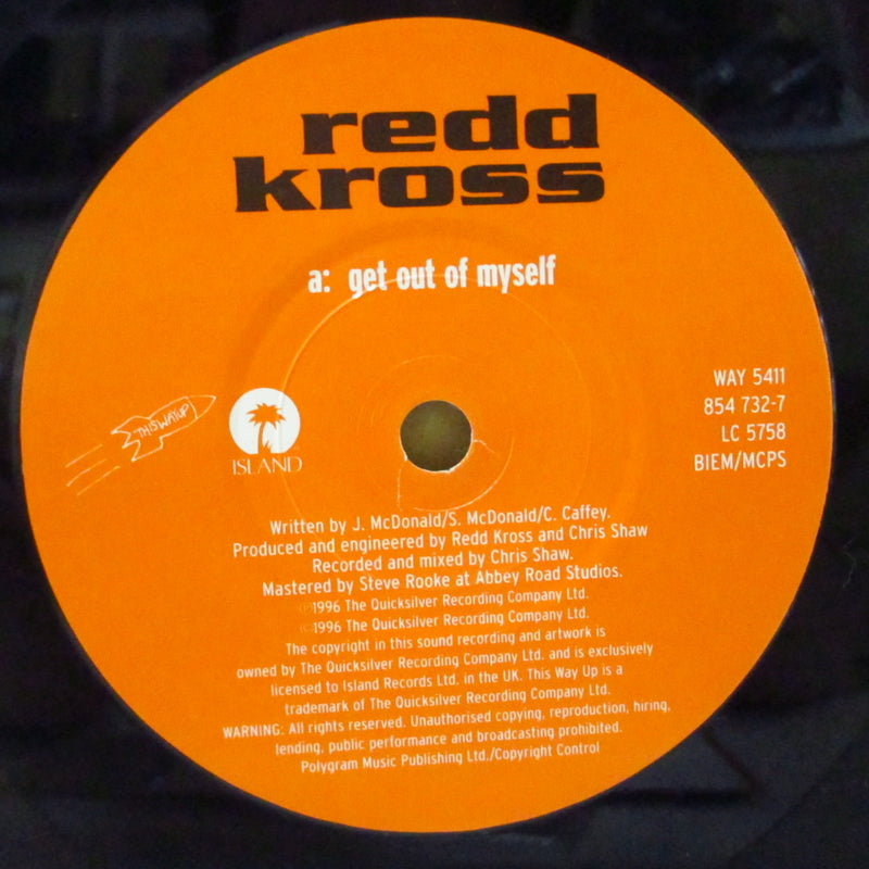 REDD KROSS (レッド・クロス)  - Get Out Of Myself (UK オリジナル 7"+PS)