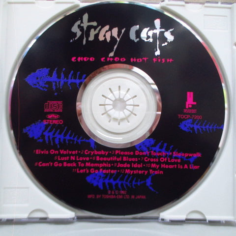 STRAY CATS  (ストレイ・キャッツ) - Choo Choo Hot Fish (Japan オリジナル CD)