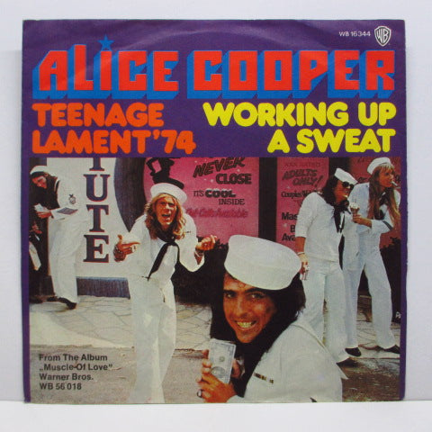 ALICE COOPER - Teenage Lament '74 (GERMAN Orig.7"+PS)
