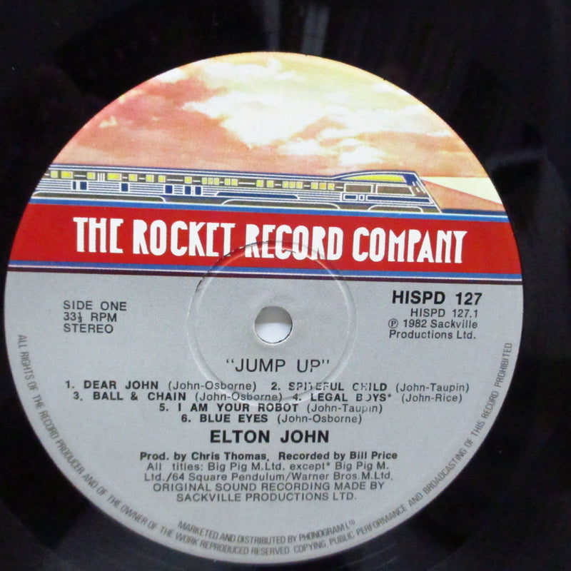 ELTON JOHN (エルトン・ジョン)  - Jump Up ! (UK オリジナル LP/見開ジャケ)