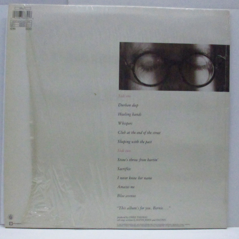 ELTON JOHN (エルトン・ジョン)  - Sleeping With The Past (EU オリジナル LP+インナー/Stickered CVR)