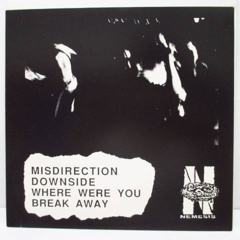 DOWNSIDE - Misdirection (US Ltd.Clear Vinyl 7")